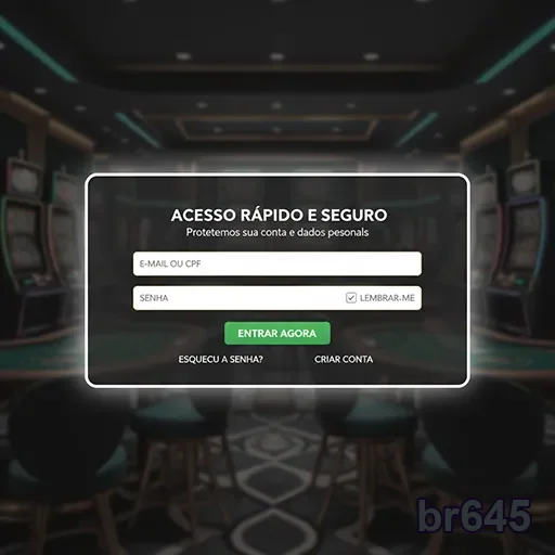 Usuário jogando em celular com acesso ao cassino br645