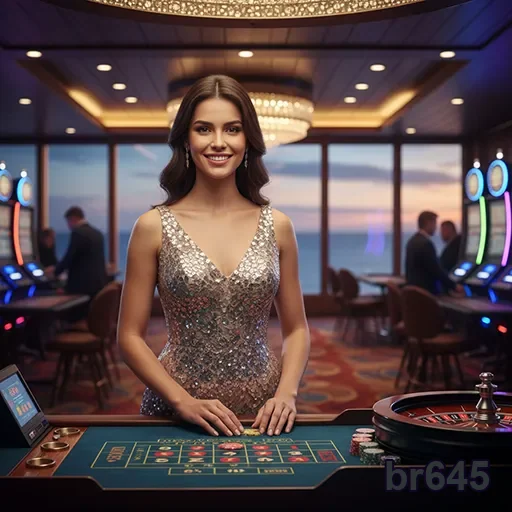 Jogador aproveitando promoções no cassino br645